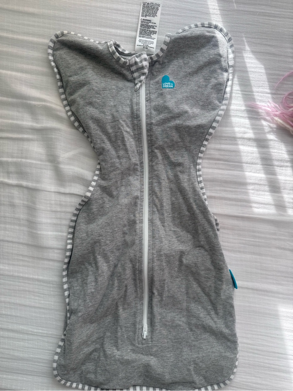 Love to Dream Grey Swaddle Sleep Sack - Kids Pajamas